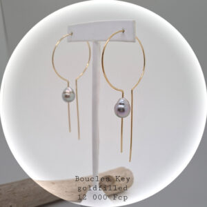 Nude Boucles Key goldfilled
